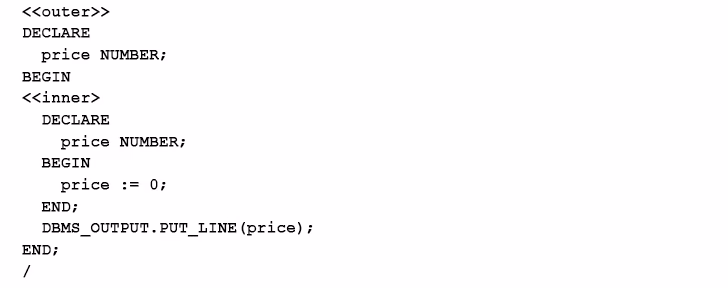 Exam 1z0-149 Question 9